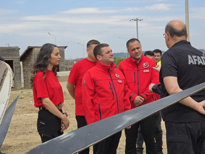 AFAD İl Müdürü Ekinci’den sahaya ziyaret