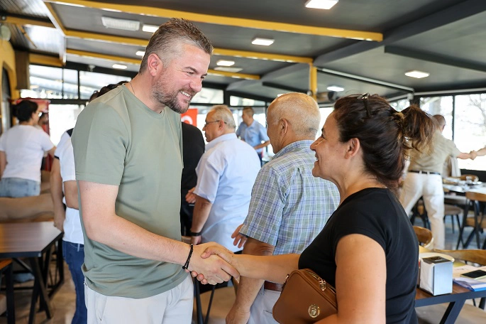 Başkan Görkem Duman muhtarlarla buluştu