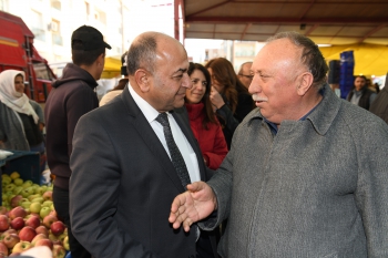 Başkan Hasan Arslan’dan pazar yeri turları