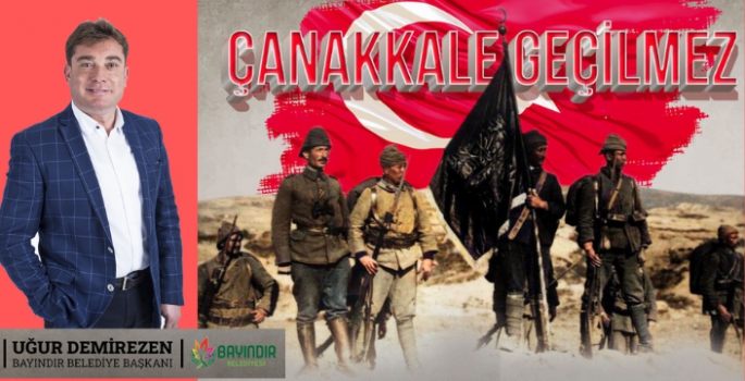 Bayındır Belediyesi Çanakkale Zaferi’ni Anlamlı Bir Video ile Andı