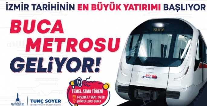 BEŞONSEKİZ TRENİNDEN  ÜÇYOL-BUCA METROSU’NA