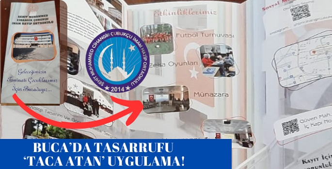 Buca'da Tasarrufu ‘Taca Atan’ Uygulama