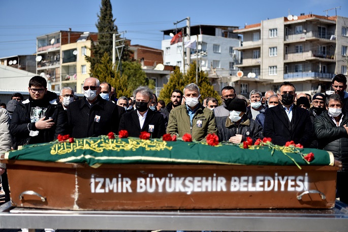 CHP’li Bornova Meclis Üyesi Ali Kılıç Son Yolculuğuna Uğurlandı