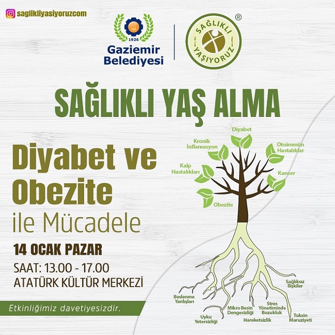 Gaziemir’de diyabet ve obezite hastalığı işlenecek