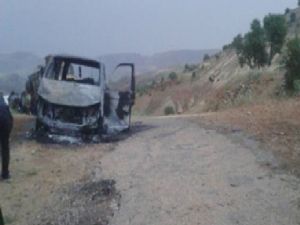 PKK'lı teröristler muhtarı canlı canlı yaktı