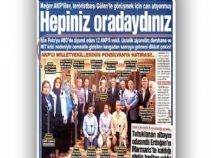 Hepiniz oradaydınız!