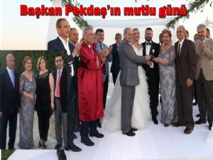 Başkanları buluşturan nikah