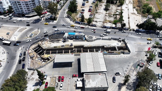Hastane Yolcuları İçin Özel Yaya Tüneli