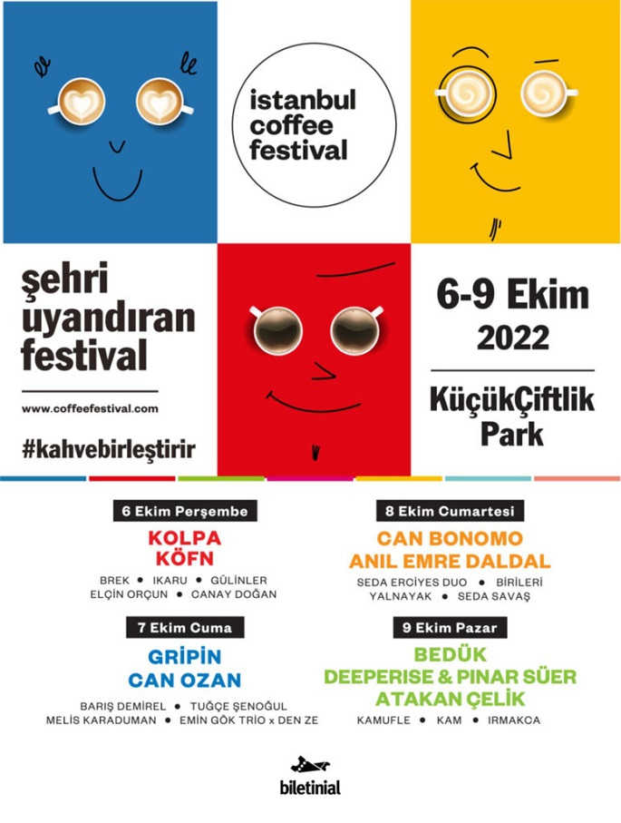 İzmir Kahve Festivali'nde altıncı randevu 