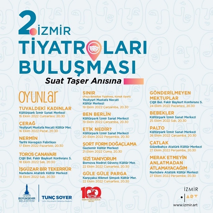 İzmir Tiyatroları Buluşması, sizi bekliyor!