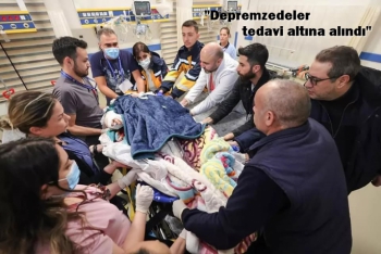 Yaralılar tedavi için İzmir’de 