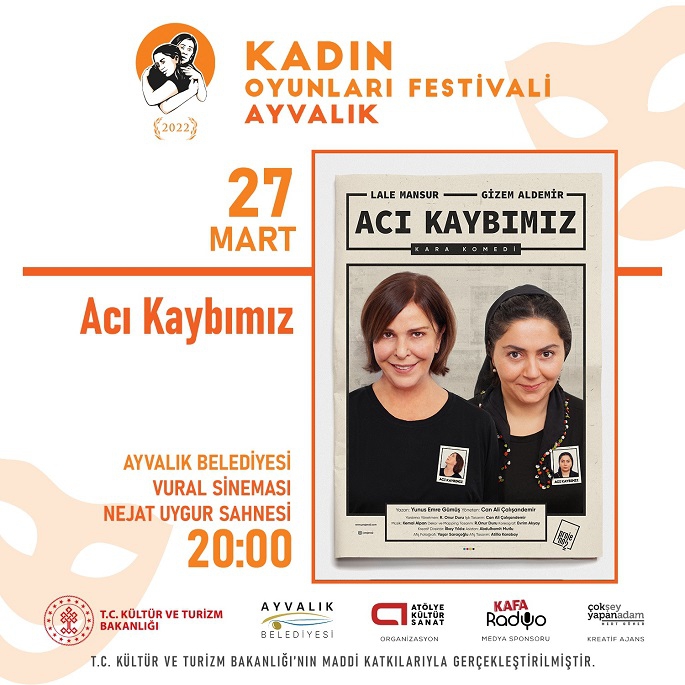 Kadın Oyunları Festivali Beş Yeni Oyunla Ayvalık'ta