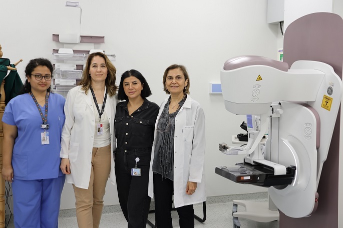 Mamografili Biyopsi için İzmir Şehir Hastanesi'ne