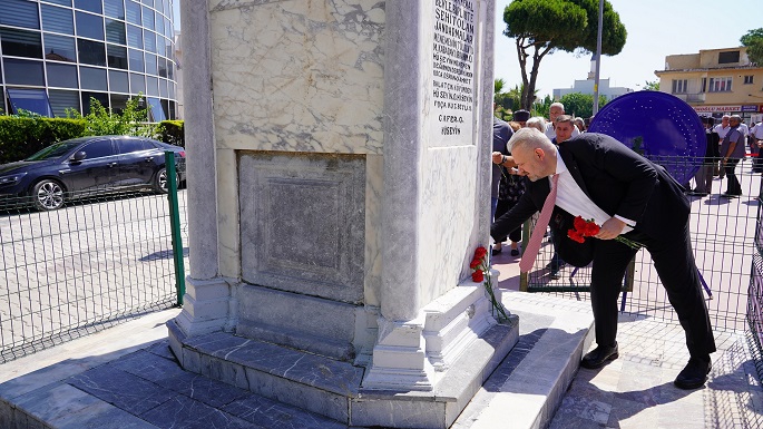 Menemen Şehit Kaymakam Kemal Bey'i unutmadı