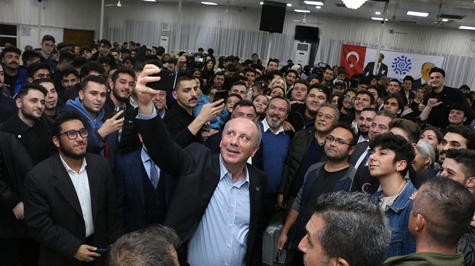 Muharrem İnce, 2018'de yüzde 50 oy aldığı Buca'daydı