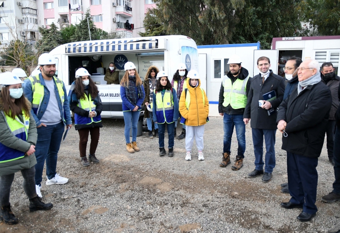 Mühendislik Öğrencileri, Karabağlar'da Örnek Projeyi İnceledi