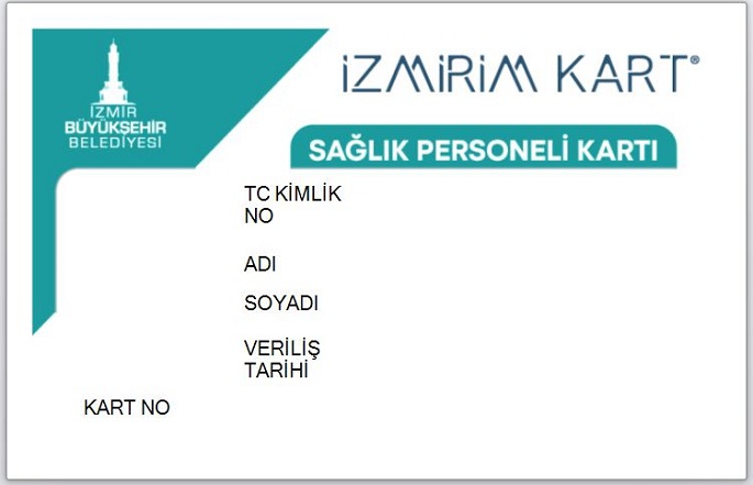 Sağlık Personeli İzmirim Kartlarda Son Başvuru 28 Şubat!