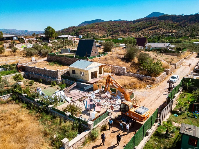 Seferihisar Belediyesi “Kaçak Yapılarla” Mücadelede Kararlı