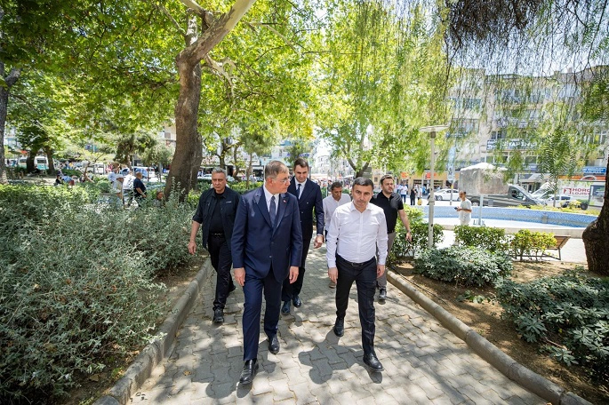Şirinyer Beyazıt Aykut Parkı Yenileniyor
