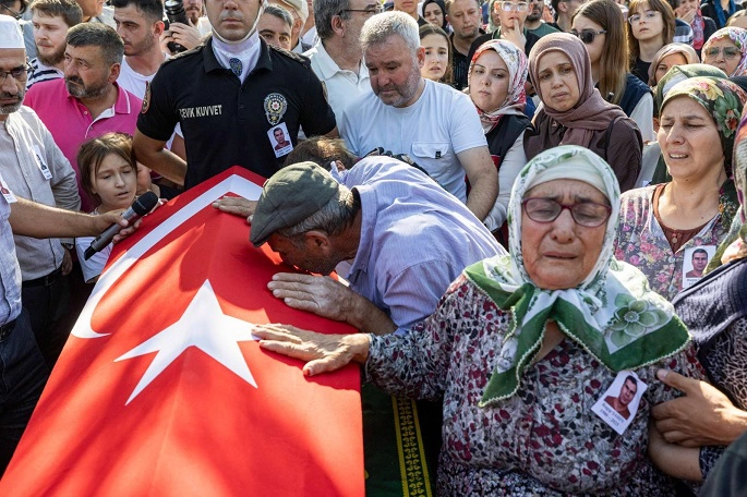 Yangının Kahraman Şehidi Son Yolculuğuna Uğurlandı