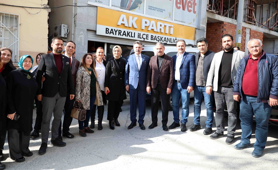 Başkan Sandal, siyasi partileri ziyaret etti