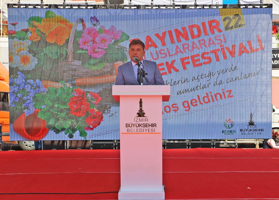 Bayındır Çiçek Festivalinden Görkemli Açılış