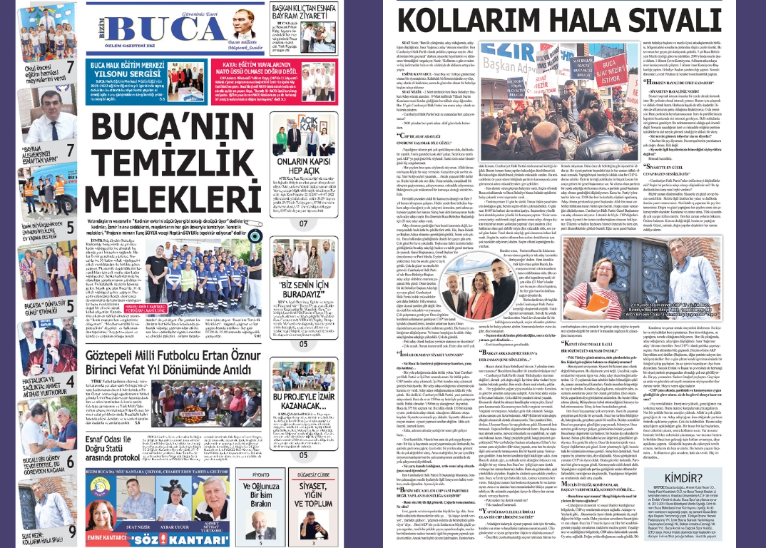 Bizim Buca Gazetesi Temmuz 2022 Özel Sayısı 