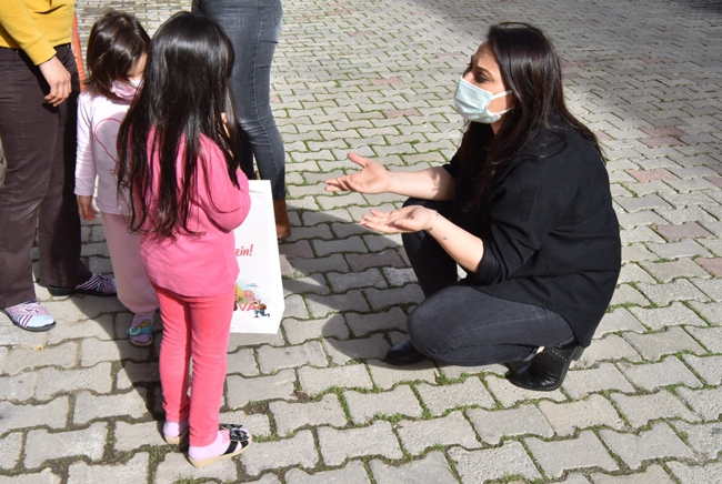 Bornova Belediyesi çocukların yanında