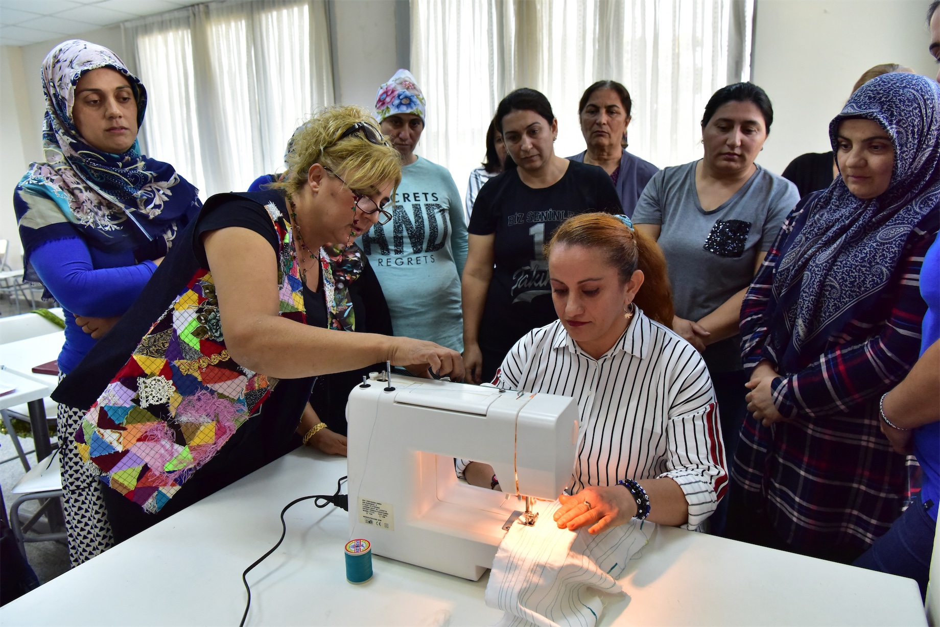 Bornovalı kadınlara kazanç sağlayacak kurslar