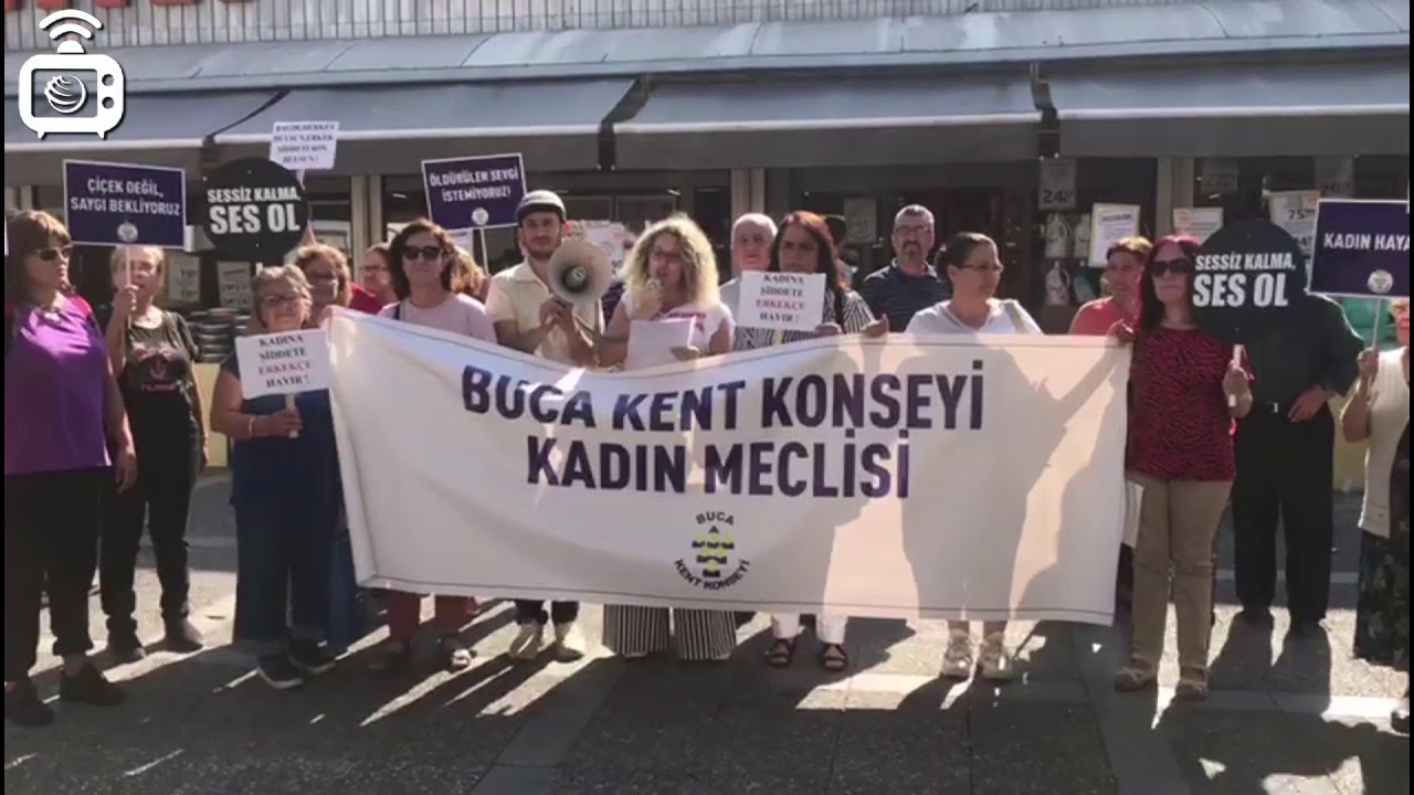 BUCA KENT KONSEYİ KADINA ŞİDDETİ KINADI