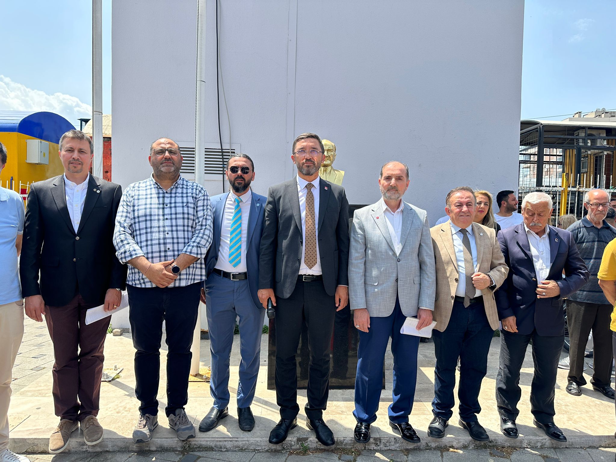 Çiğli’de Millet İttifakı İlçe Başkanlarından  ortak basın açıklaması ve 2. Tur daveti!