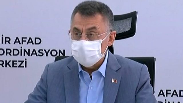 Cumhurbaşkanı Yardımcısı Oktay: İzmir'de ağır hasarlı 26 bina acil olarak yıkılacak