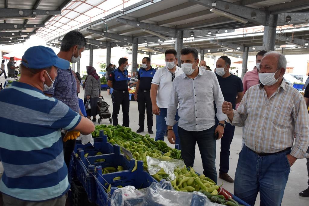 Dikili İkinci Sebze ve Meyve Pazar Yerine Kavuştu