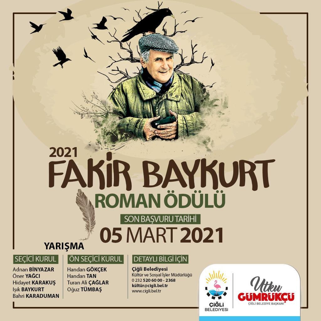 Fakir Baykurt Roman Ödülü Başvuruları İçin Geri Sayım Başladı