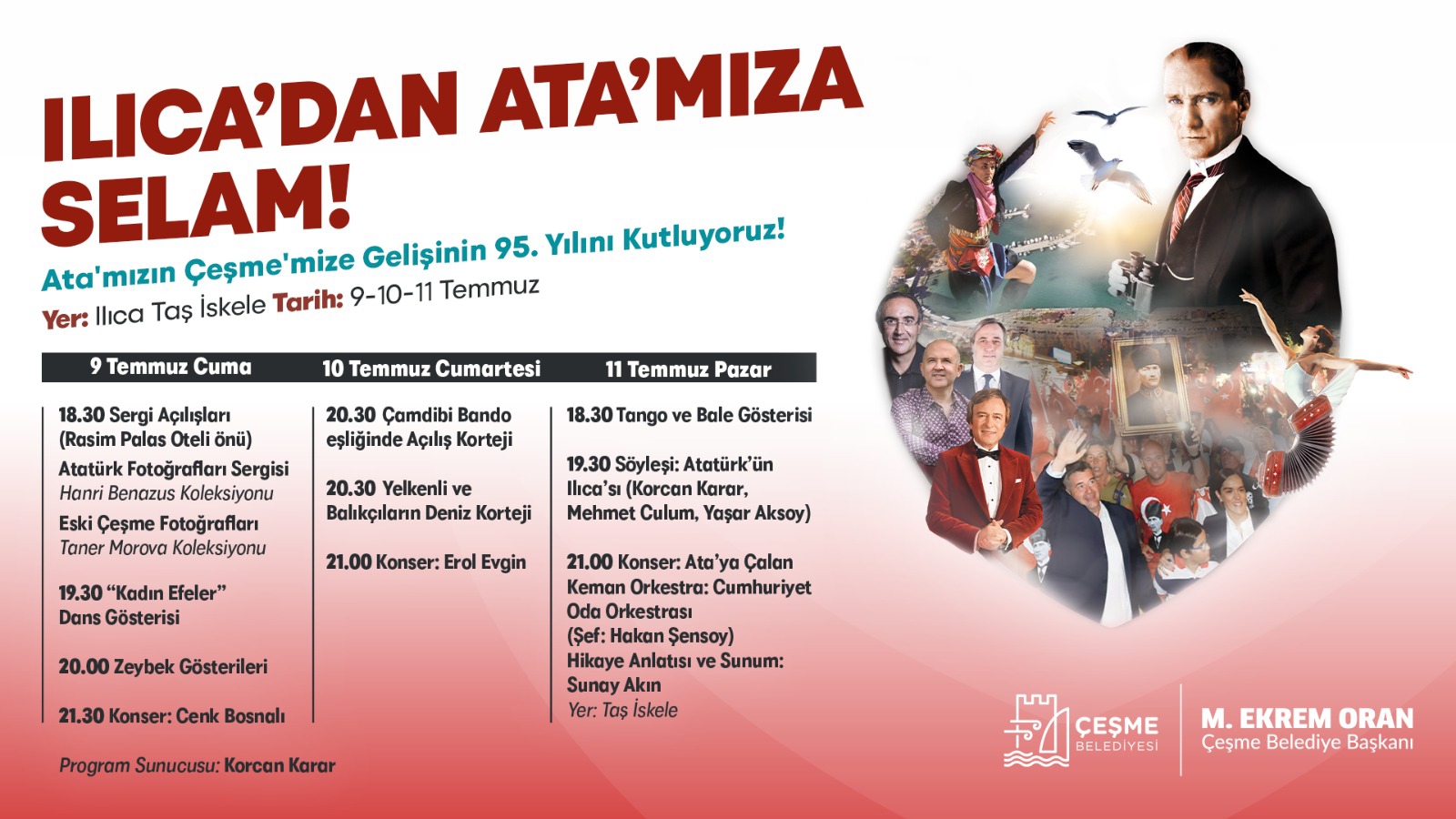 Ilıca’dan Ata’mıza selam! 