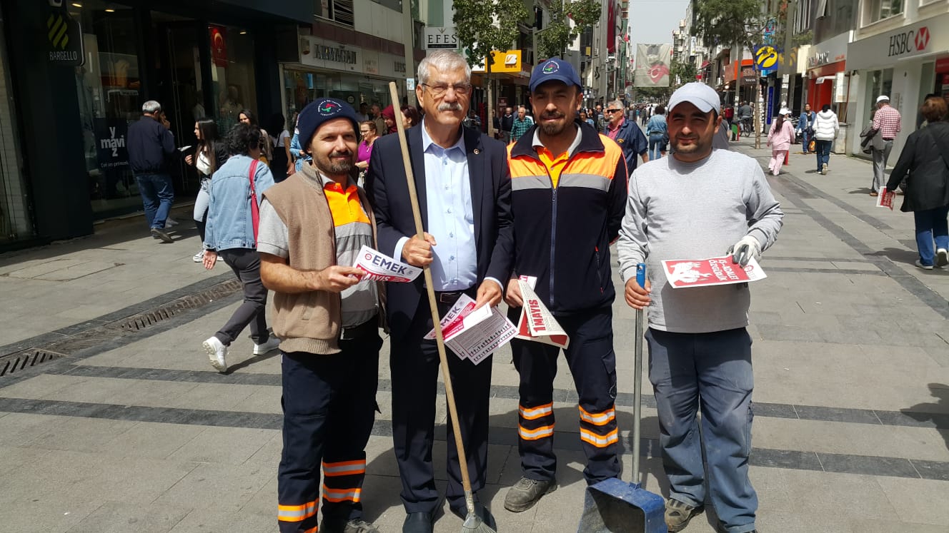 İş, adalet, özgürlük, demokrasi için haydi 1 Mayıs’a