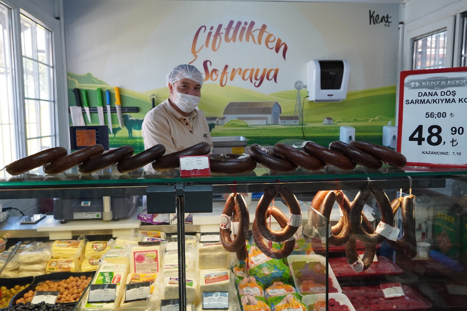 Kent Market’in Üçüncü Şubesi Örnekköy’de Açıldı