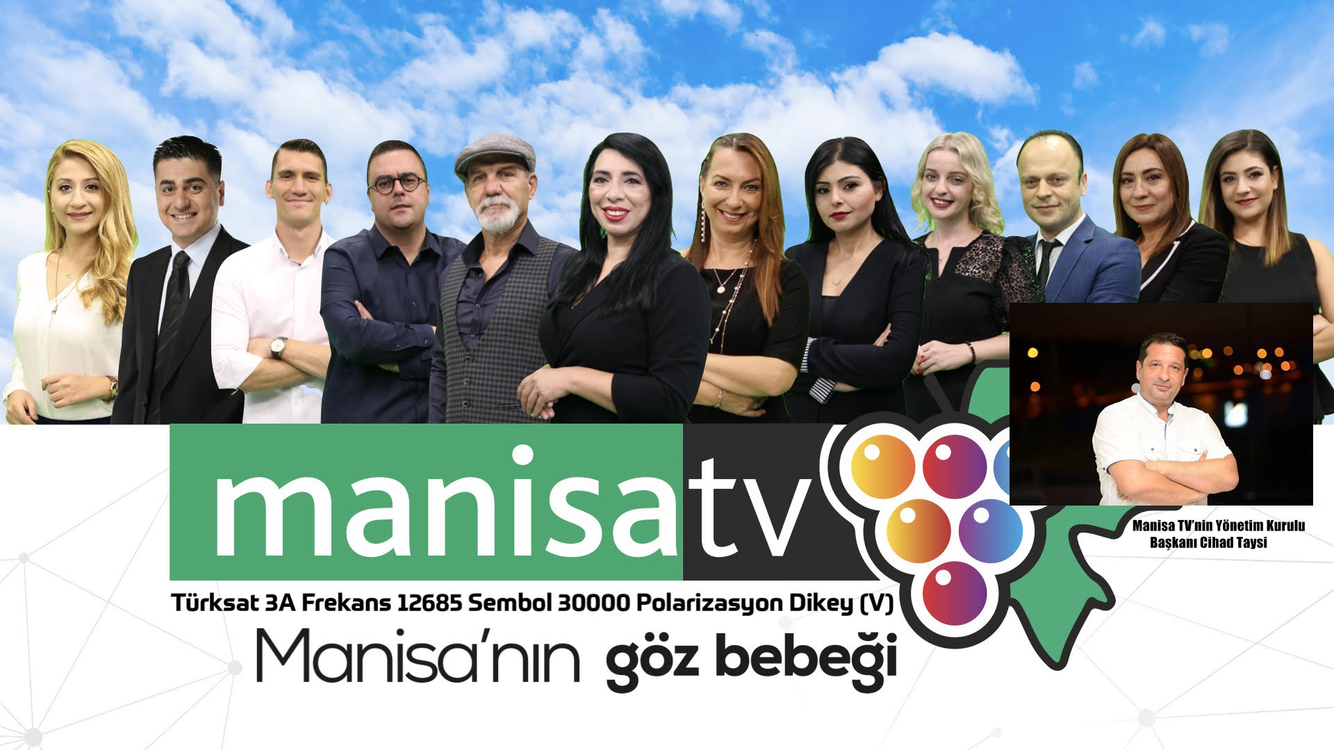 MANİSA TV YAYIN HAYATINA BAŞLADI.