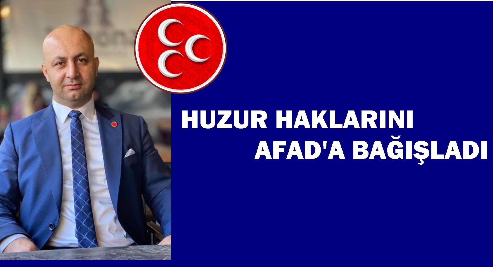 MHP Buca Belediye Meclis Üyesi’nden anlamlı bağış