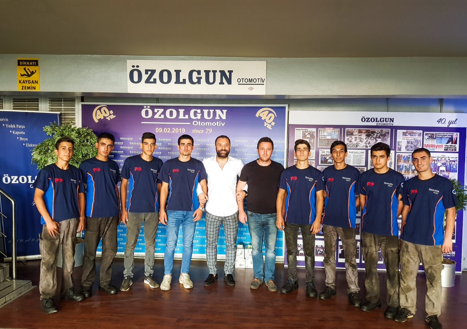 Özolgun Otomotiv'den gençlere destek