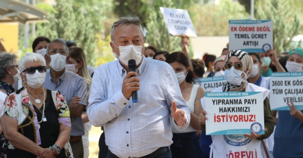 SAĞLIK ÇALIŞANLARINI KAHRAMAN İLAN EDİP CEBİNE EL ATAN İKTİDAR GÖRÜLMEMİŞTİR