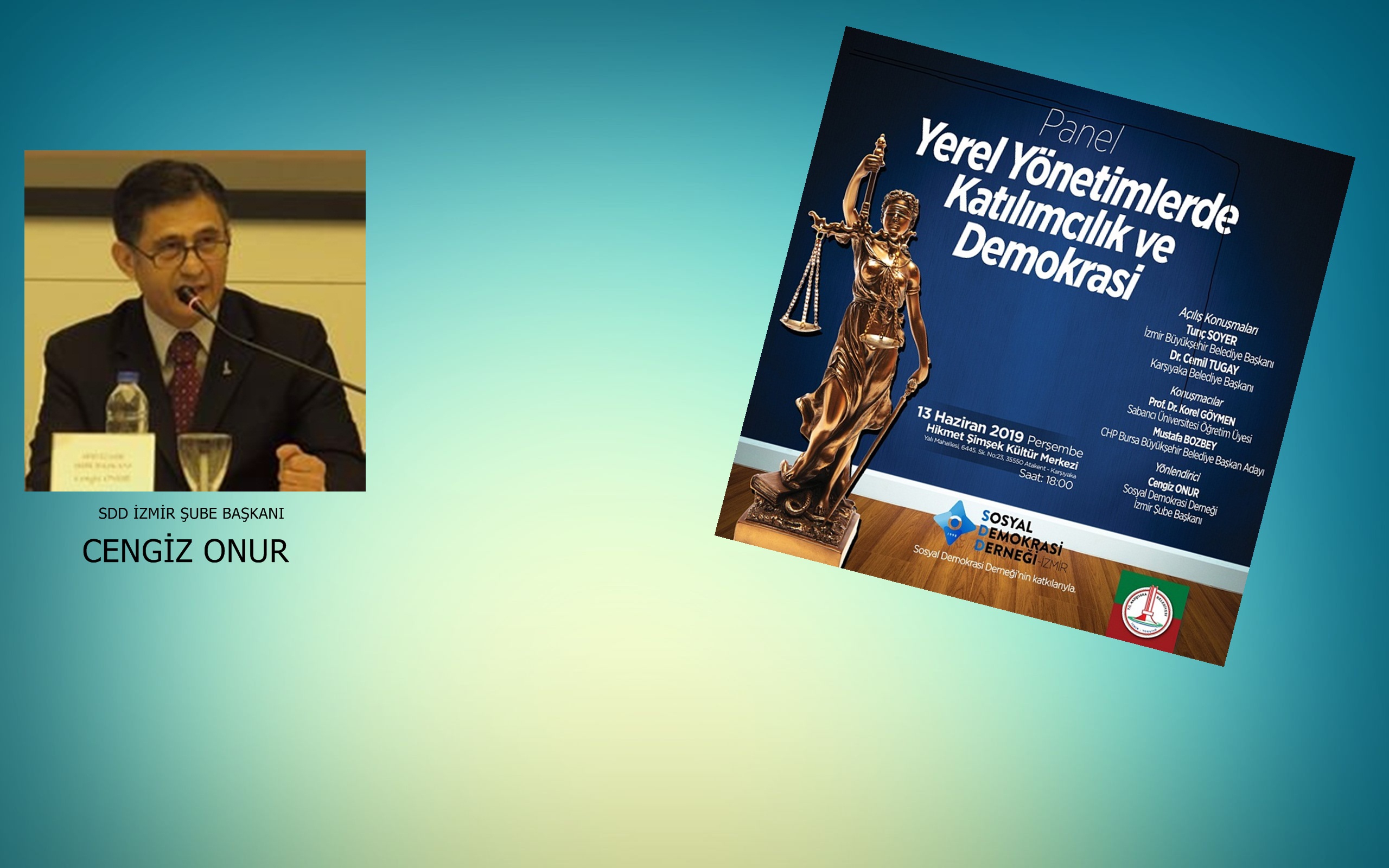 SDD’denYerel Yönetimler’de Katılımcılık ve demokrasi paneli