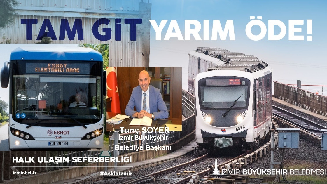İzmir'de “Halk Taşıt” uygulaması başlıyor