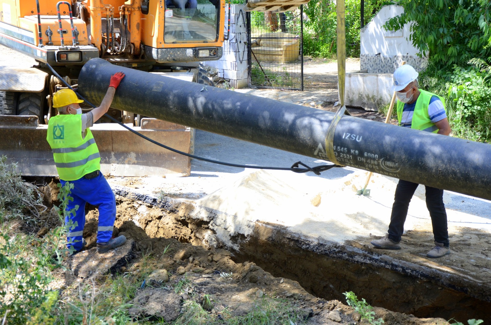 Tire ve Bayındır’da 30 milyonluk içme suyu yatırımı