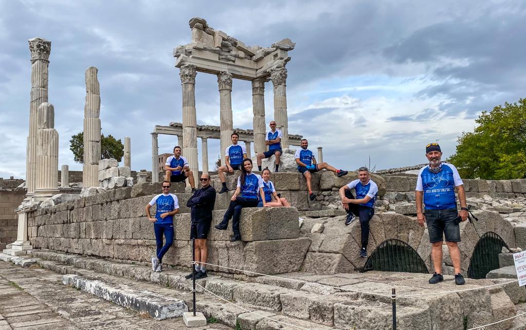 UNESCO Dünya Mirası Yolunda Bergama için pedal bastılar